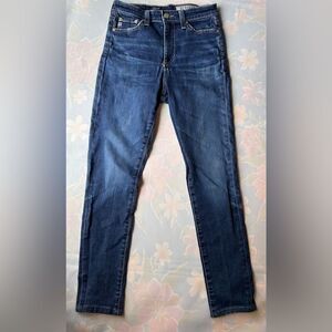 AG Jeans  Women's The Mila Super High-Rise Skinny Jeans size 26 EUC